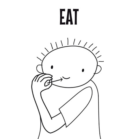 sign language for eat