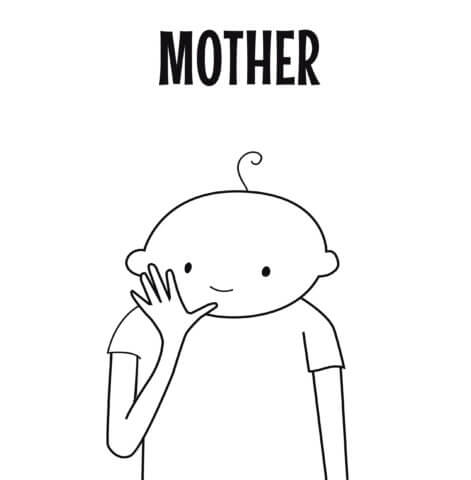 sign language for mother